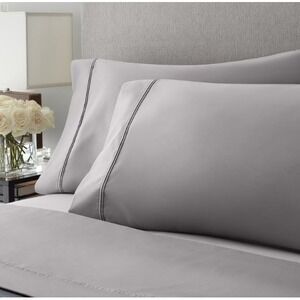 Members Mark Hotel Premier Collection King 700TC Fitted Sheet Egyptian Cotton